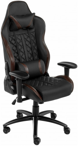 компьютерное кресло woodville sprint коричневое / черное в Брянске