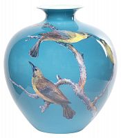 ваза настольная turdus blue low в Брянске