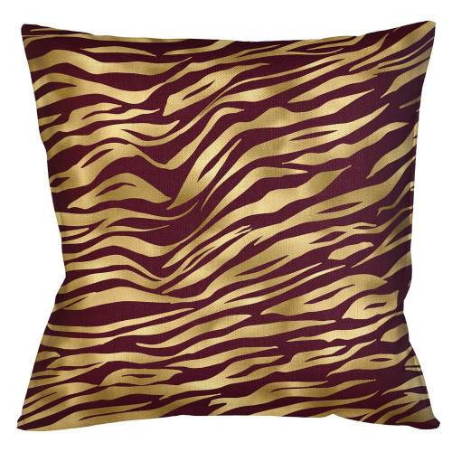 интерьерная подушка «зебра» (бордо) в Брянске