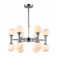 подвесная люстра arte lamp a9162lm-12cc белая в Брянске