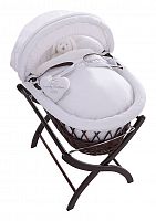 колыбель-переноска premium moses basket темная, белое белье в Брянске