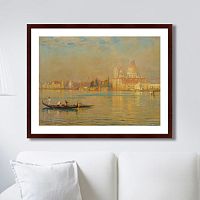 картина: venice lagoon, 1899г. в Брянске