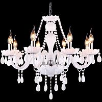 подвесная люстра arte lamp teatro a3964lm-8wh в Брянске