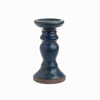 подсвечник синий фигурный blue, 22 см в Брянске