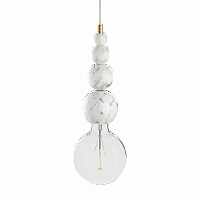 подвесной светильник marmor slipp bianco brass в Брянске