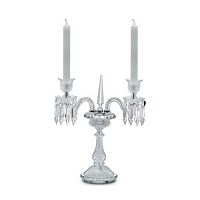 канделябр хрустальный на 2 свечи baccarat 2 от delight collection, 60 см в Брянске
