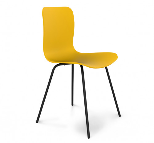 стул dsr желтый s33 (eames style) в Брянске