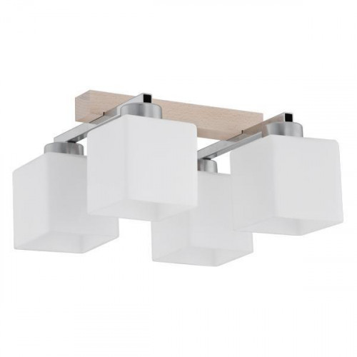 потолочная люстра tk lighting 282 toni 4 бежевая в Брянске