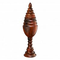 ваза настольная colors brown big в Брянске
