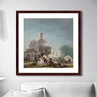 картина: saint isidore's day at the saint's hermitage, 1799г. в Брянске