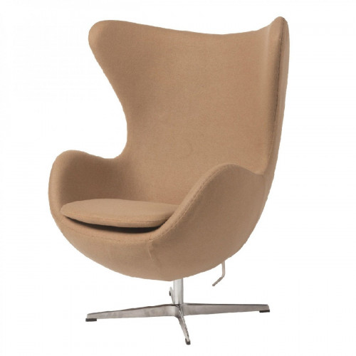 кресло egg chair коричневое в Брянске
