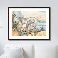 картина: a view of capri, 1927г. в Брянске