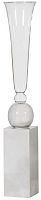 ваза настольная crystal circle white middle в Брянске