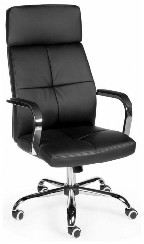 кресло для руководителя norden chairs алекс, обивка: искусственная кожа, цвет: экокожа черная в Брянске