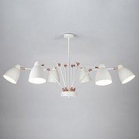 потолочная люстра eurosvet loft 70084/6 белый в Брянске