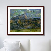 картина: mont sainte-victoire, 1906г. в Брянске