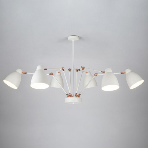 потолочная люстра eurosvet loft 70084/6 белый в Брянске