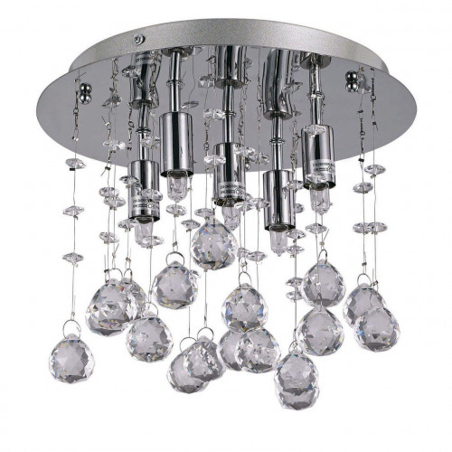 потолочный светильник ideal lux moonlight pl5 cromo в Брянске