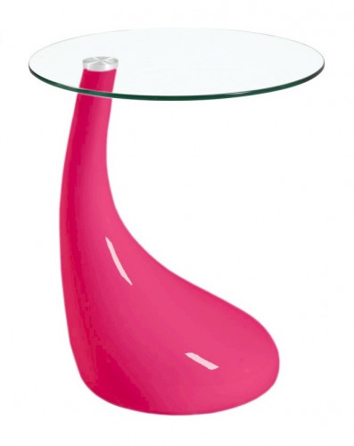 столик журнальный scoop side table розовый в Брянске