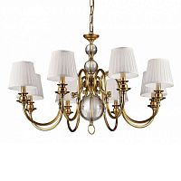 люстра newport 8 от delight collection белая/прозрачная/бронзовая в Брянске