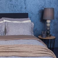 комплект постельного белья decoflux сатин семейный versaille grey в Брянске