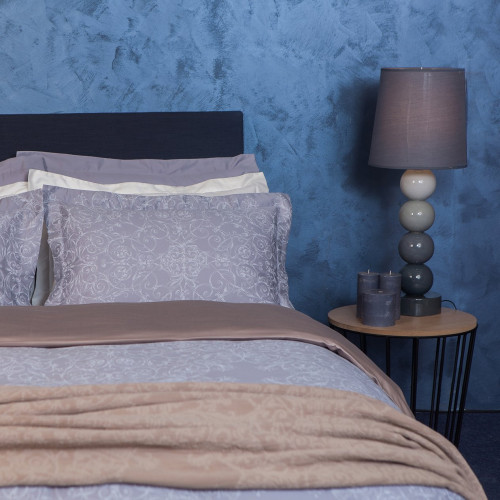 комплект постельного белья decoflux сатин семейный versaille grey в Брянске