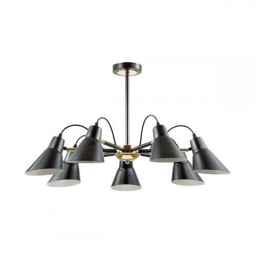 потолочная люстра lumion naomi 3709/7c черная в Брянске