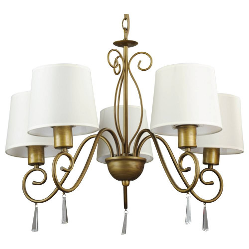 подвесная люстра arte lamp carolina a9239lm-5br в Брянске
