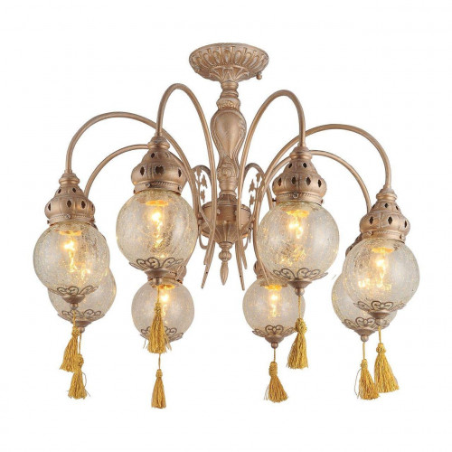 потолочная люстра arte lamp a2146pl-8ga золото в Брянске