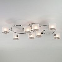 потолочная люстра eurosvet areta 70088/8 хром в Брянске