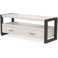тумба под tv neo loft с двумя ящиками белая в Брянске