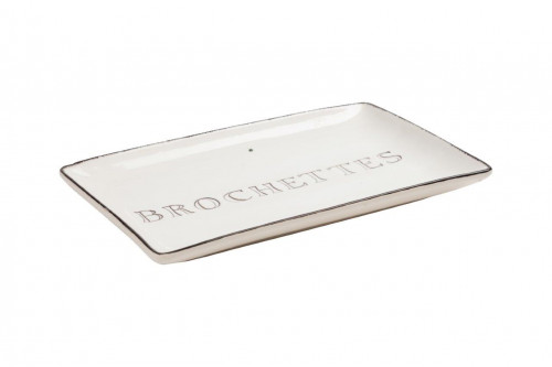 декоративное блюдо brochettes white в Брянске