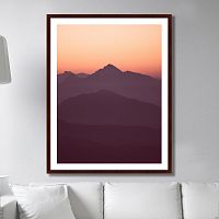 картина: sunset view в Брянске
