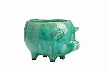 цветочный горшок pig planter голубой в Брянске