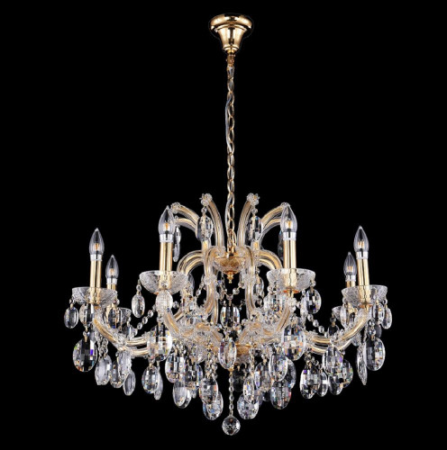 подвесная люстра crystal lux hollywood sp8 gold в Брянске