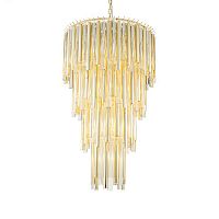 люстра gigi 13 gold от delight collection прозрачная/золото в Брянске