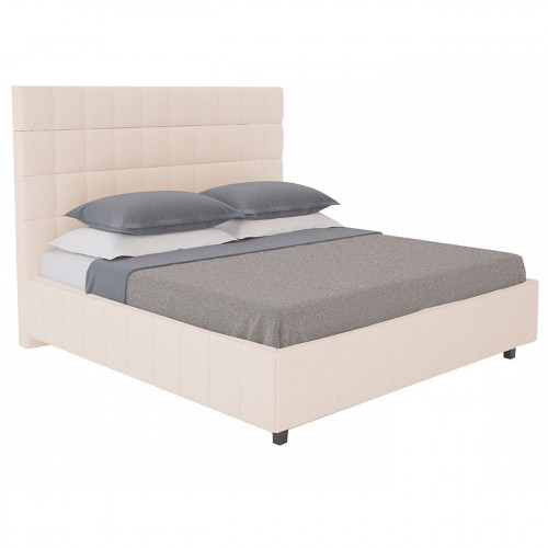 кровать двуспальная 160х200 светло-бежевая shining modern в Брянске