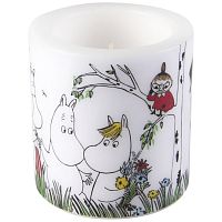 свеча большая moomin счастливое семейство, 8 см в Брянске
