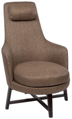 кресло home space brown коричневое в Брянске