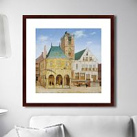 картина: the old town hall of amsterdam, 1657г. в Брянске