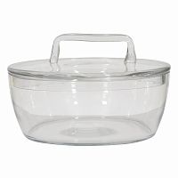 ваза настольная basket glass low в Брянске