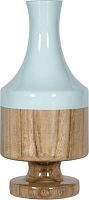 ваза настольная rustic chic blue wood в Брянске