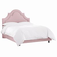 кровать двуспальная 180х200 розовая kennedy lilac linen в Брянске