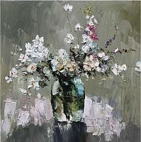 картина маслом красивые цветы fiori в Брянске