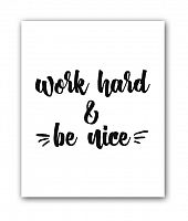 постер be nice а3 в Брянске