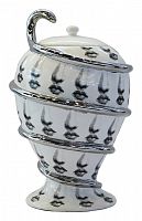 декоративная ваза с крышкой пьеро форназетти serpentino silver в Брянске