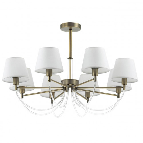 подвесная люстра lumion dakota 3702/8c белая в Брянске