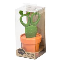 ножницы cactus с держателем, оранжевые с зеленым в Брянске
