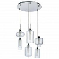 дизайнерская подвесная люстра spot light larissa 1890628 хром в Брянске
