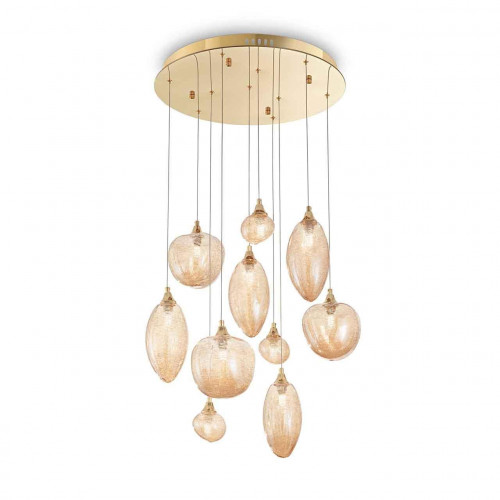 подвесная люстра ideal lux baco sp10 ottone в Брянске